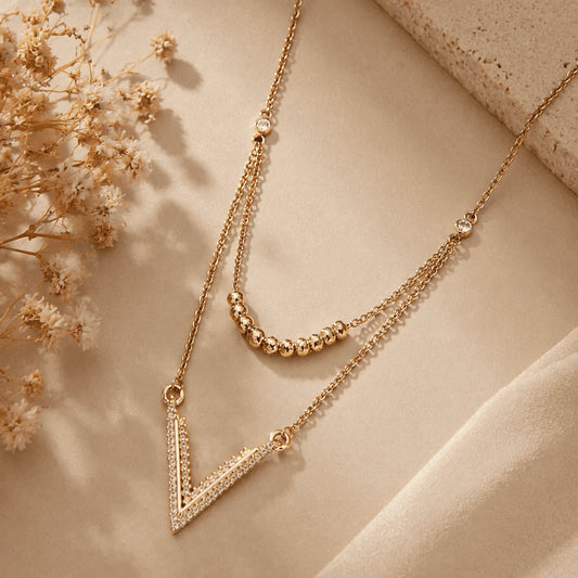 Collier Initiale Éclat