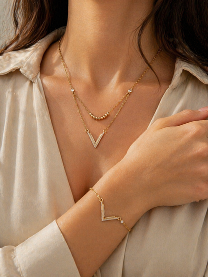 Collier Initiale Éclat