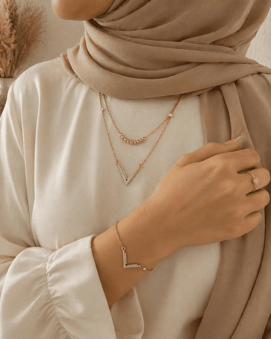 Collier Initiale Éclat